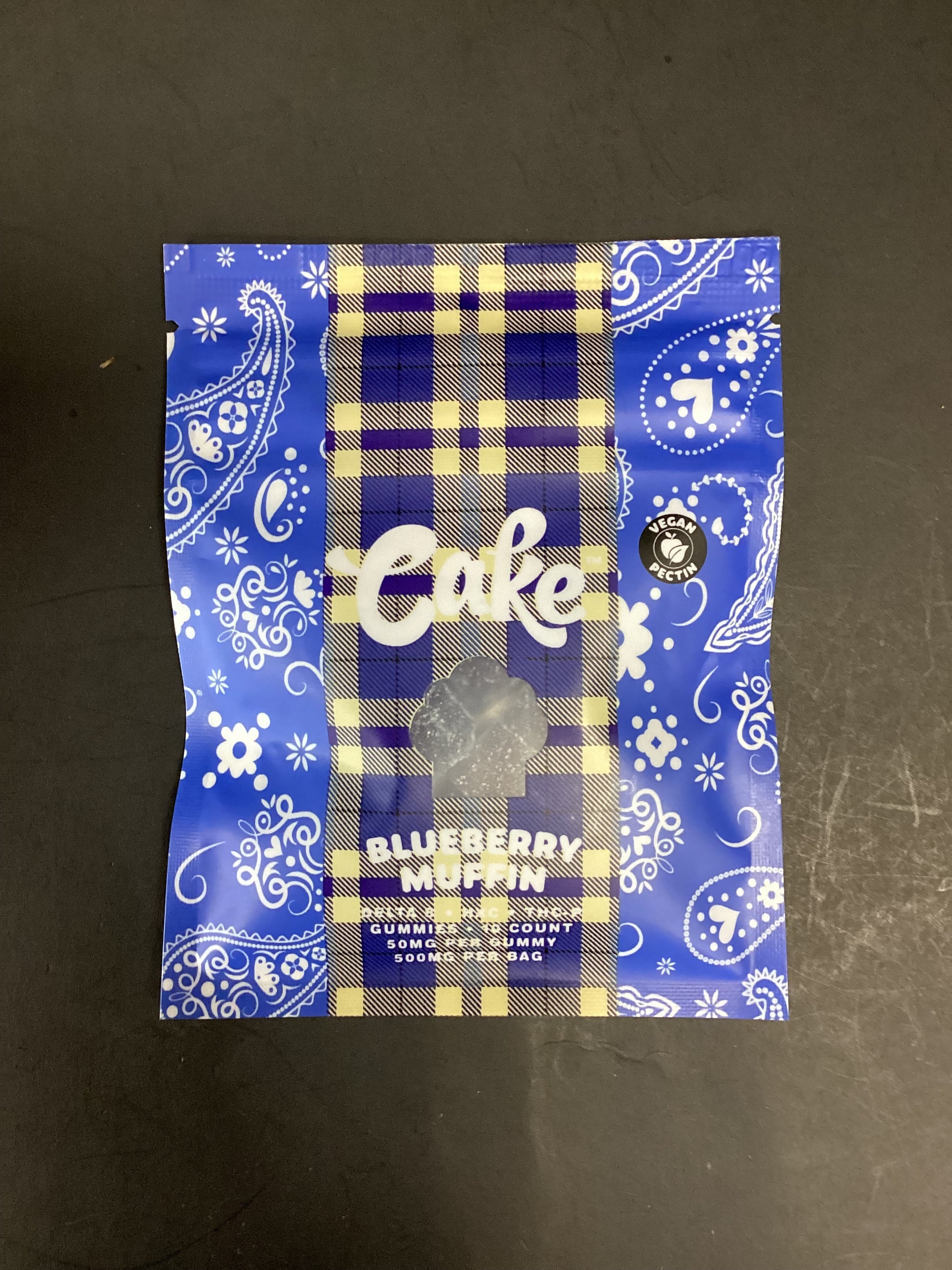 Cake Blueberry Muffin MultiStrain 500mg Gummy ENDO Laredo Dispensary LLC